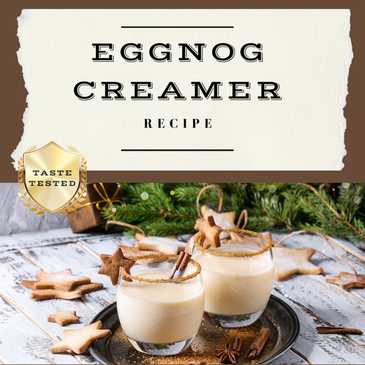 Shift Fuel Coffee's homemade Eggnog Creamer Recipe Perfect for the holidays