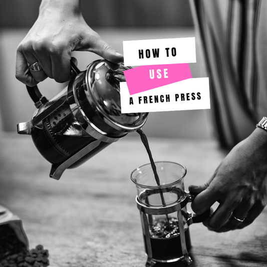 Learn How to use a French Press with Shift Fuel Coffee
