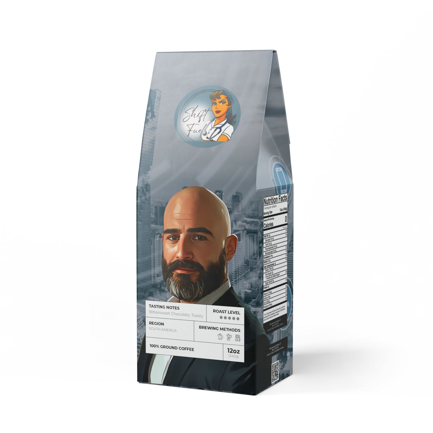 Shift Fuel's Healthcare IT Dark French Roast
