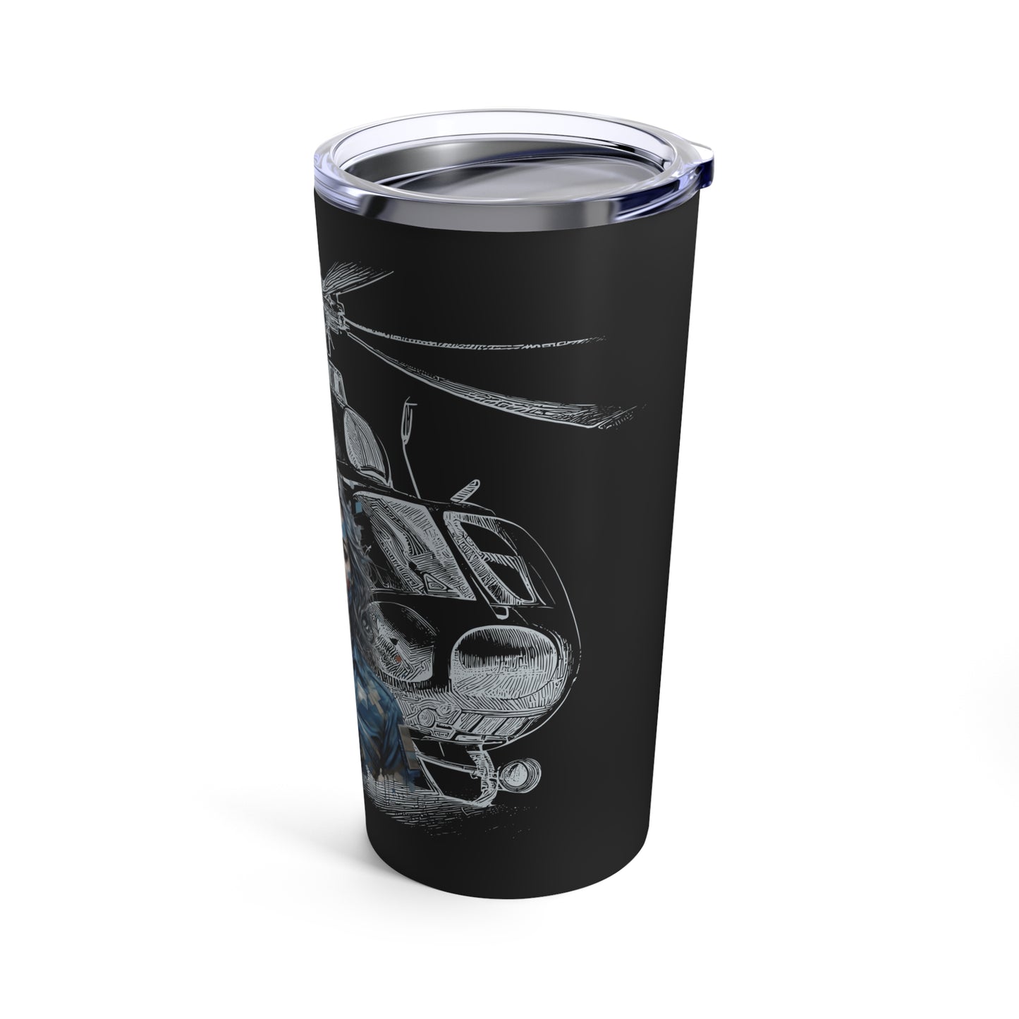 Soaring Spirits: 20oz Travel Mug for Flight Nurses