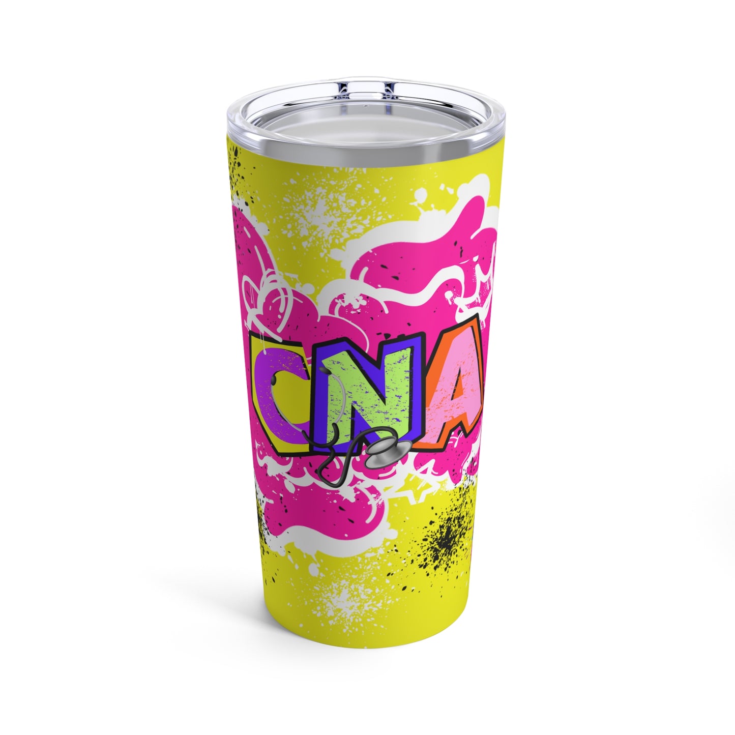 Vibrant Colored Tumbler for CNAs | Insulated Travel Mug | Perfect Gift for Certified Nursing Assistants