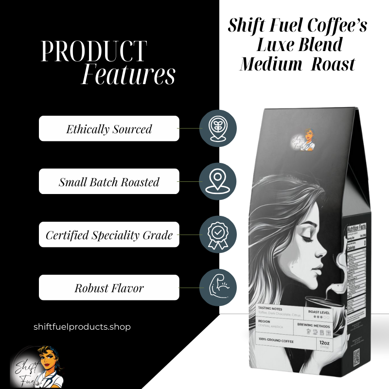 Shift Fuel's Luxe Blend(Medium Roast)