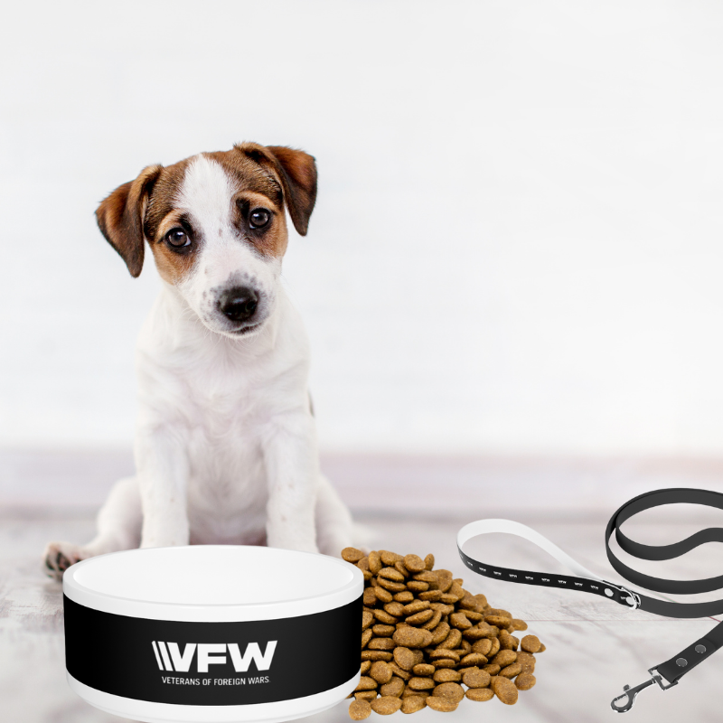 <img src="https://shiftfuelproducts.shop/cdn/shop/files/Puppy_with_spilled_food_next_to_his_VFW_Pet_Bowl.png?v=1730404185" alt="A puppy sitting next to its VFW pet bowl, with spilled food around, showcasing the bowl's stylish design and the playful nature of pets during mealtime." />
