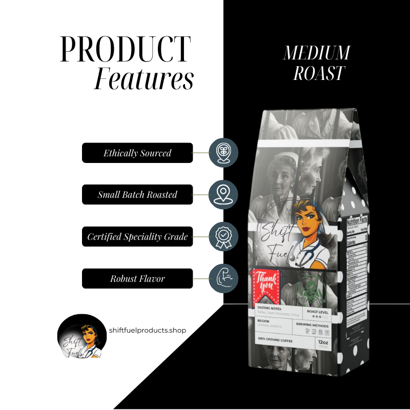 Shift Fuel Once a Nurse, Always a Nurse Blend:  (Medium Roast)
