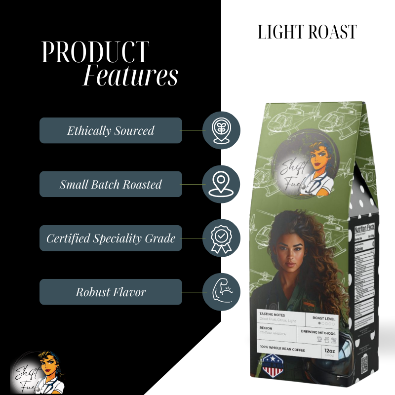 Shift Fuel's Skyward Brew:Light Roast