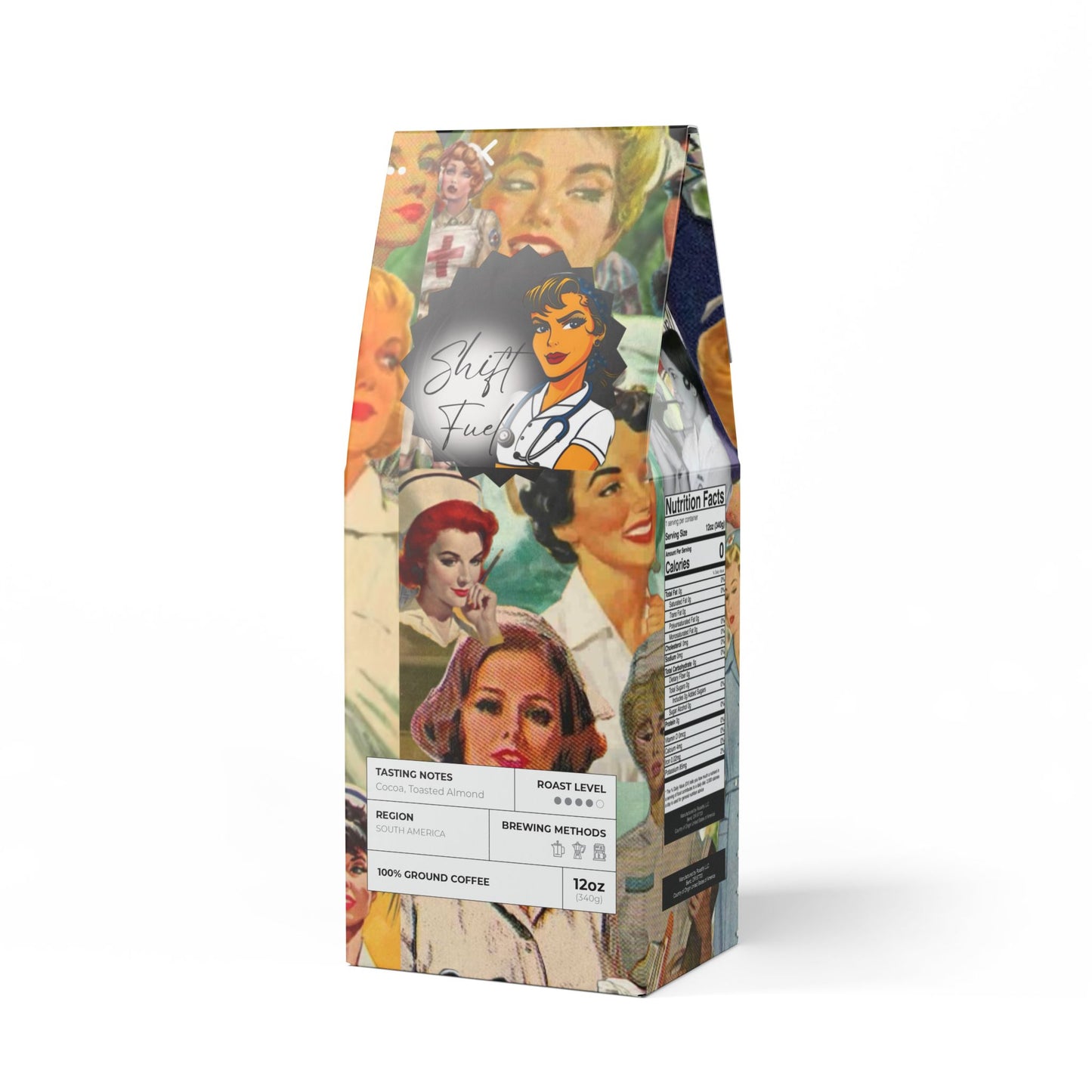 Shift Fuel's Pulse Perk Blend (Medium-Dark Roast)
